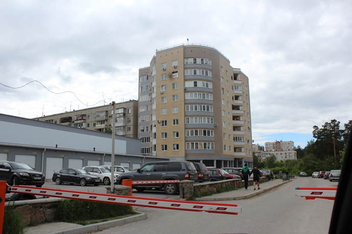 Въезд на базу Кисегач