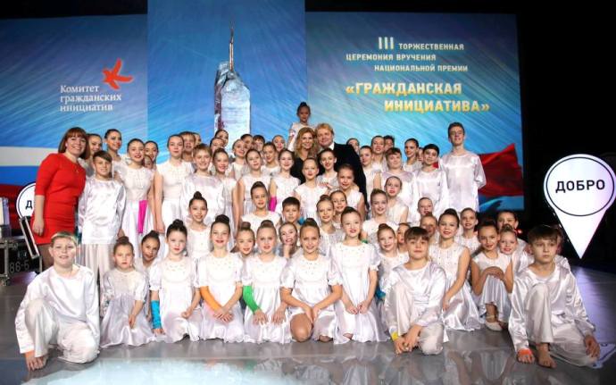 С Юлией Жаботинской и Андрисом Лиепой на Премии Гражданская инииатива С Юлией Жаботинской и Андрисом Лиепой на Премии Гражданская инииатива