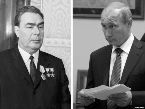 putin-bregnev