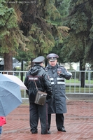 Начальником управления МВД России по городу Челябинску на Параде Победы, Сергей Миронов